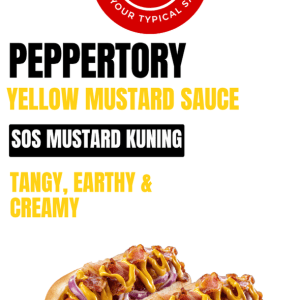 Peppertory Yellow Mustard Sauce