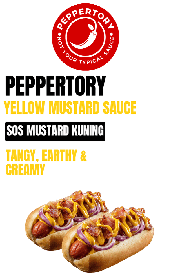 Peppertory Yellow Mustard Sauce